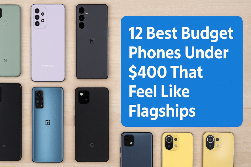 12 Best Budget Phones Under $400 That Feel Like Flagships