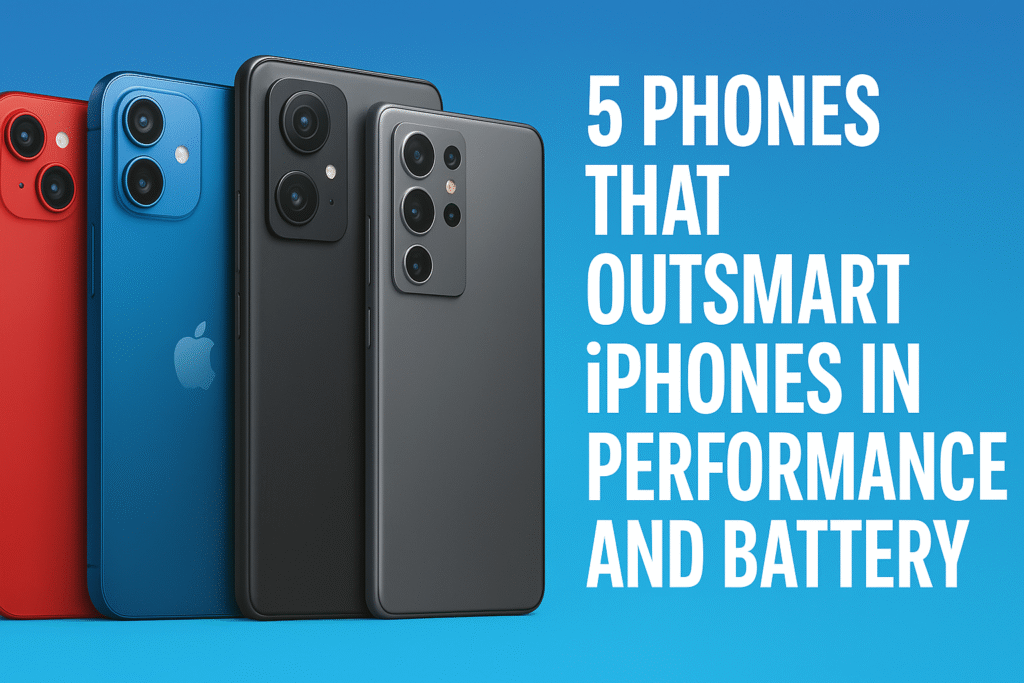 5 Phones That Outsmart iPhones in Performance and Battery