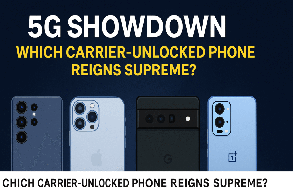 5G Showdown: Which Carrier‑Unlocked Phone Reigns Supreme?
