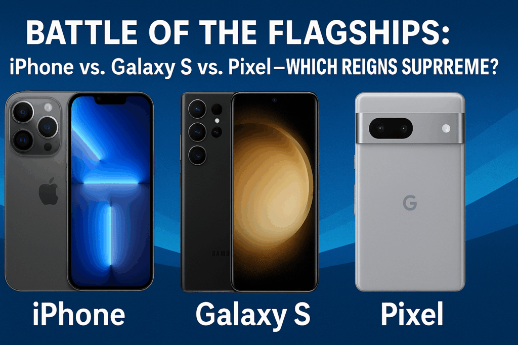 Battle of the Flagships: iPhone vs. Galaxy S vs. Pixel—Which Reigns Supreme?