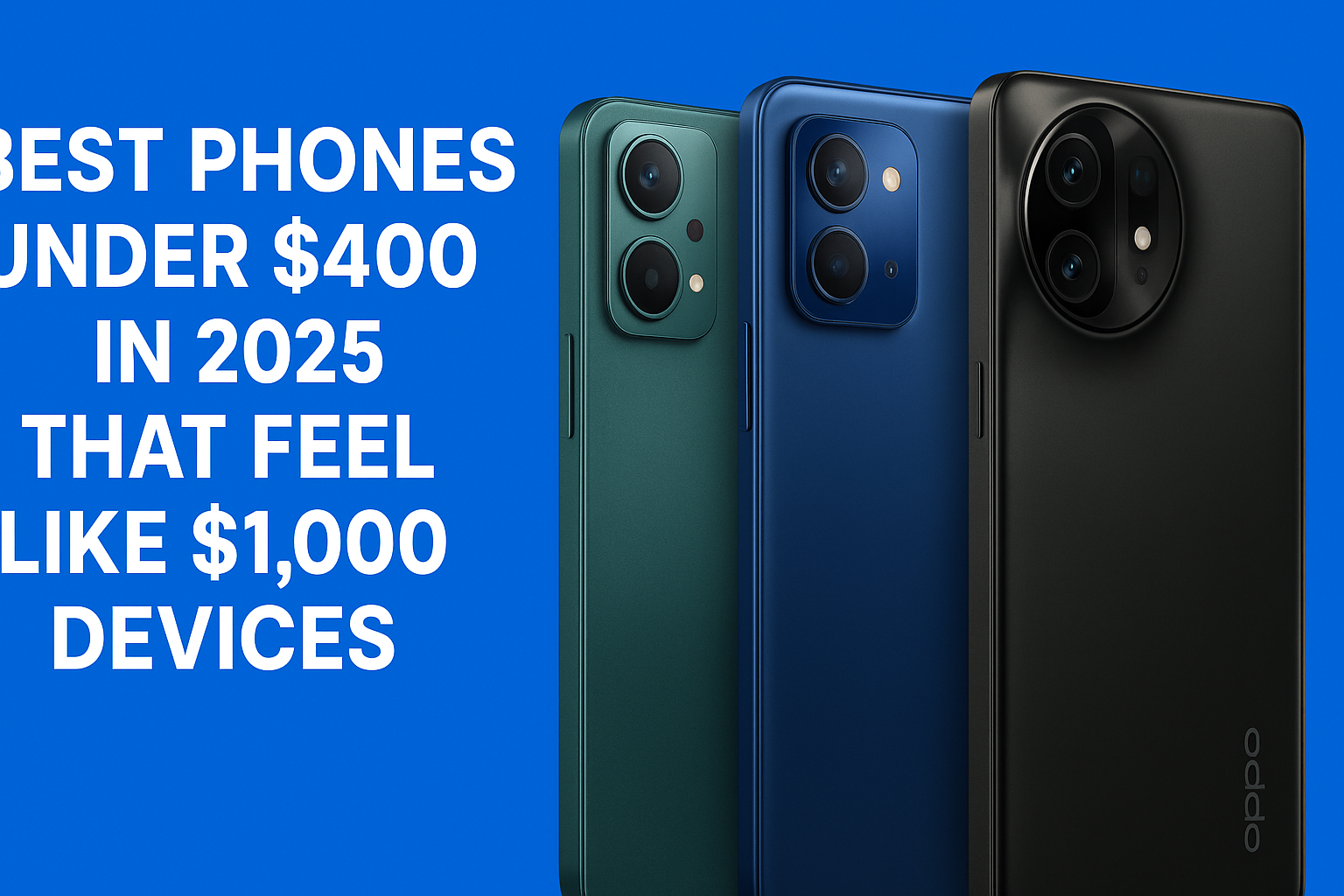 Best Phones Under $400 in 2025 That Feel Like $1,000 Devices
