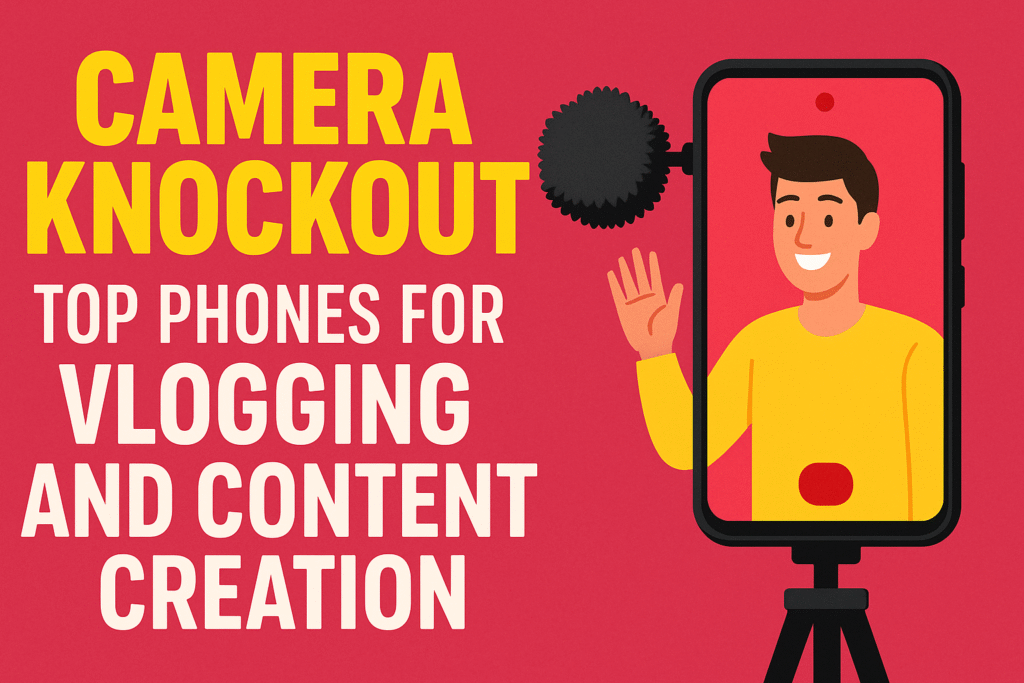 Camera Knockout: Top Phones for Vlogging and Content Creation