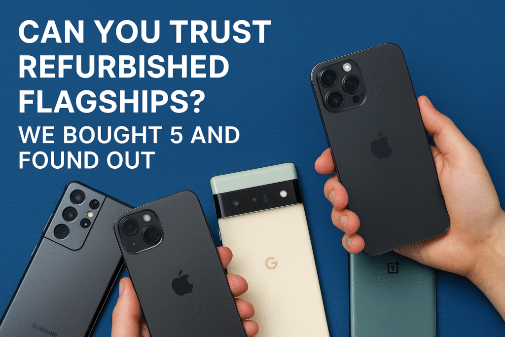 Can You Trust Refurbished Flagships? We Bought 5 and Found Out