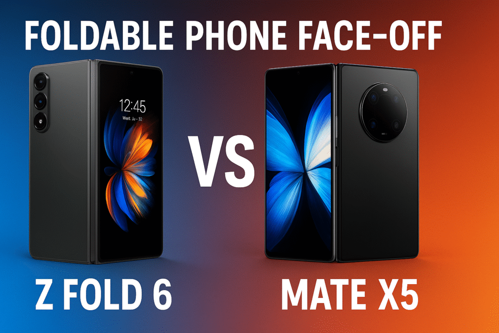 Foldable Phone Face‑Off: Samsung Z Fold 6 vs. Huawei Mate X5