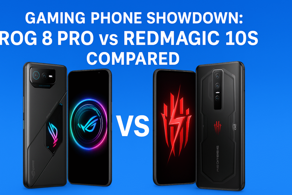 Gaming Phone Showdown: ROG 8 Pro vs RedMagic 10S Compared