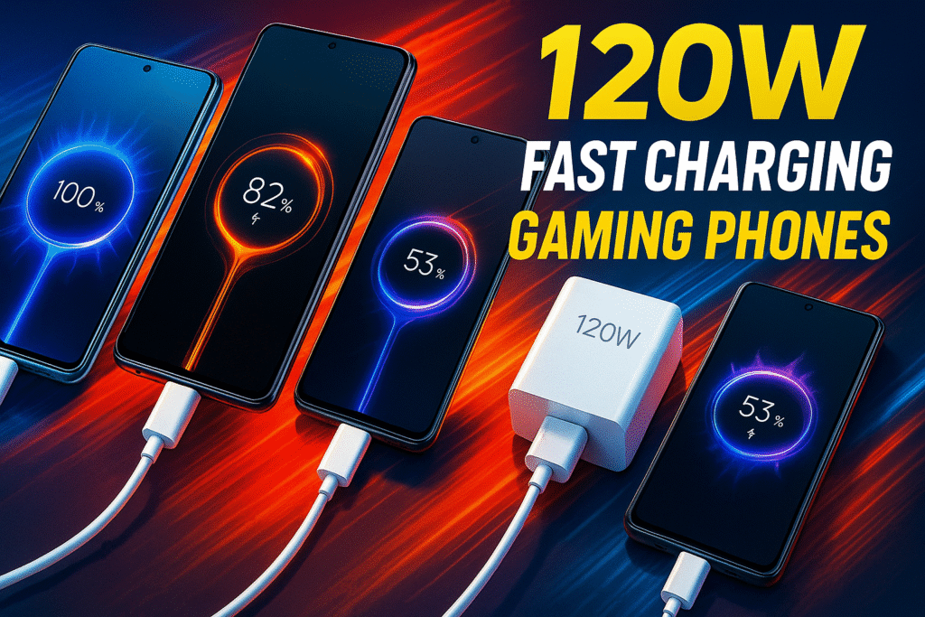 Gaming on the Go: Best Phones with 120W Fast Charging