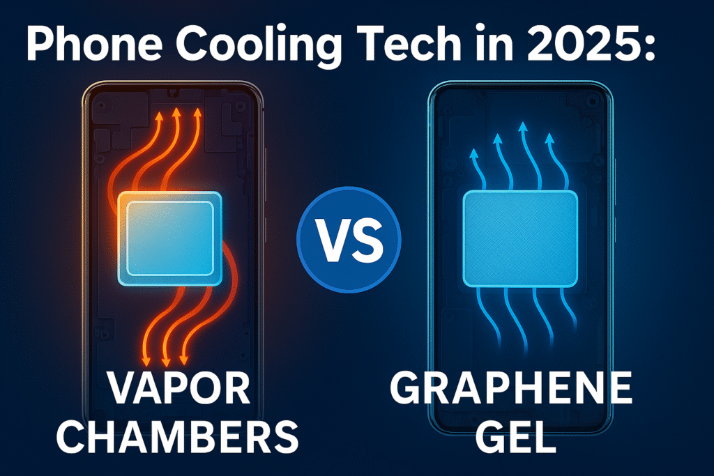 Phone Cooling Tech in 2025: Vapor Chambers vs Graphene Gel