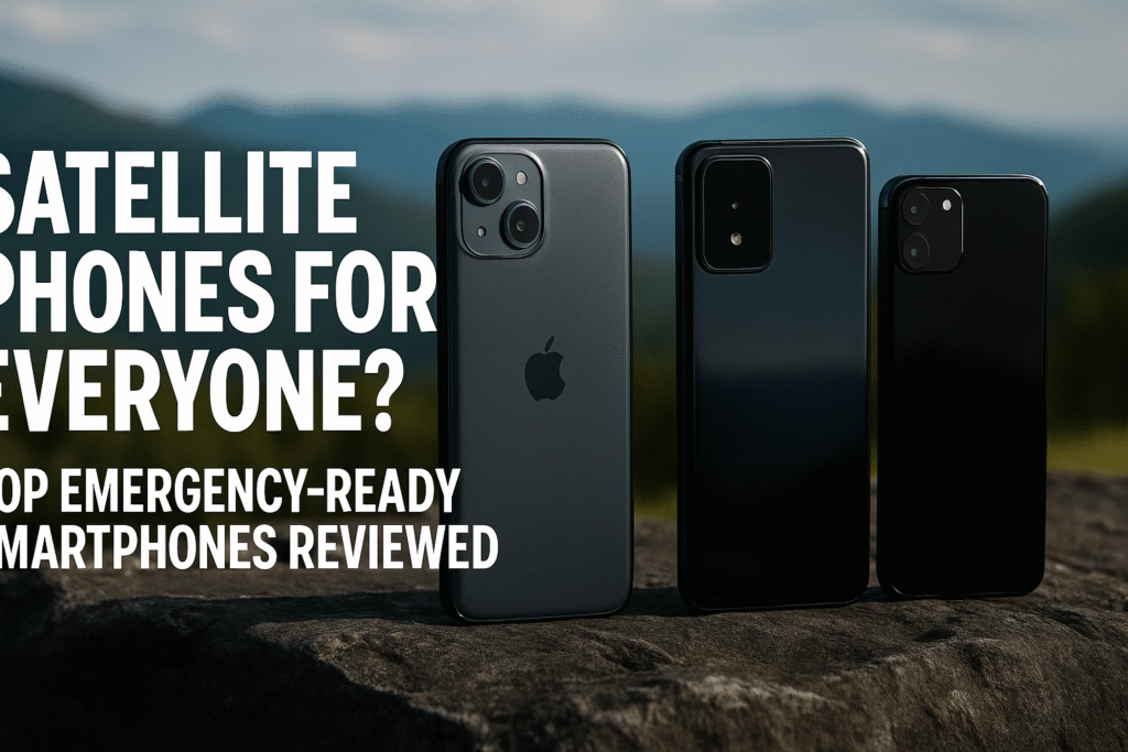 Satellite Phones for Everyone? Top Emergency-Ready Smartphones Reviewed