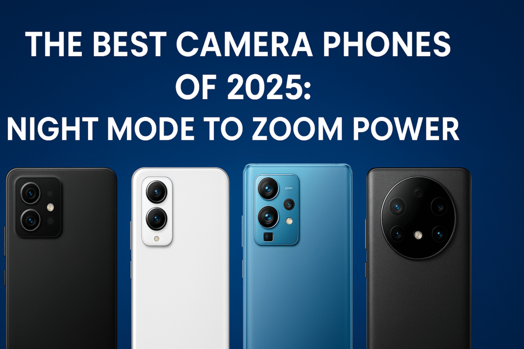 The Best Camera Phones of 2025: Night Mode to Zoom Power