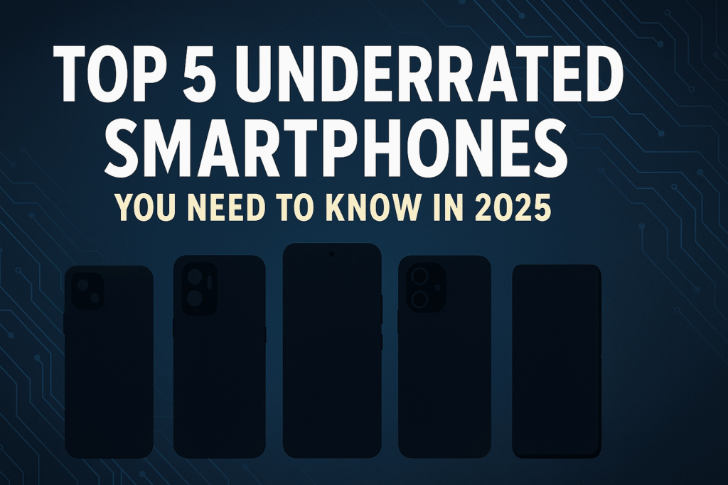 Top 5 Underrated Smartphones You Need to Know in 2025