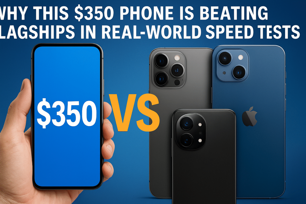 Why This $350 Phone Is Beating Flagships in Real-World Speed Tests