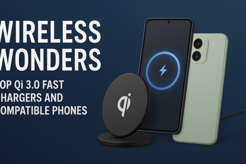 Wireless Wonders: Top Qi 3.0 Fast Chargers and Compatible Phones