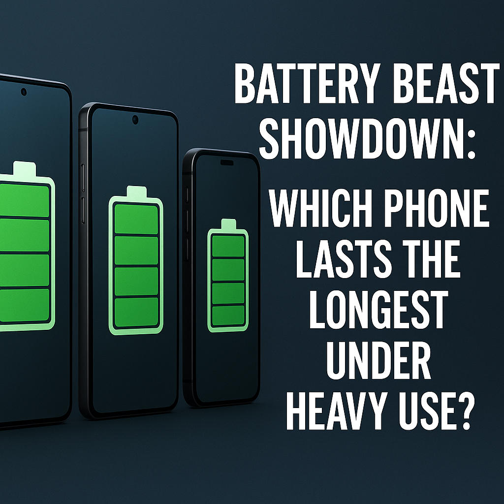 Battery Beast Showdown: Which Phone Lasts the Longest Under Heavy Use?