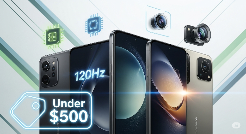 Best Smartphones Under $500 in 2025 with Flagship-Level Specs