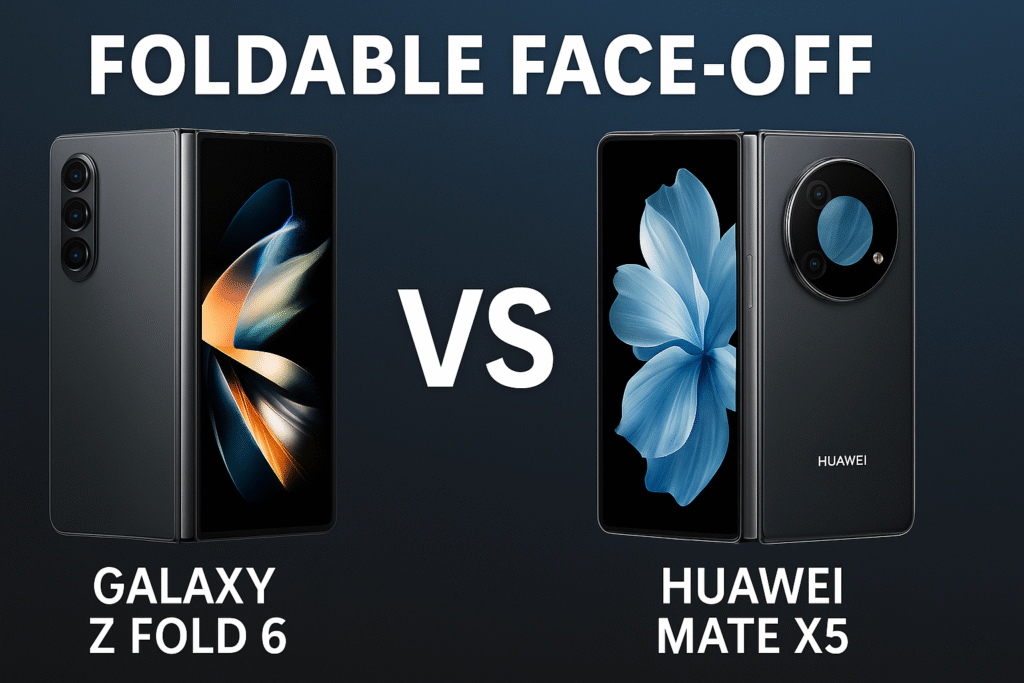 Foldable Face-Off: Galaxy Z Fold 6 vs. Huawei Mate X5 Hands-On Review