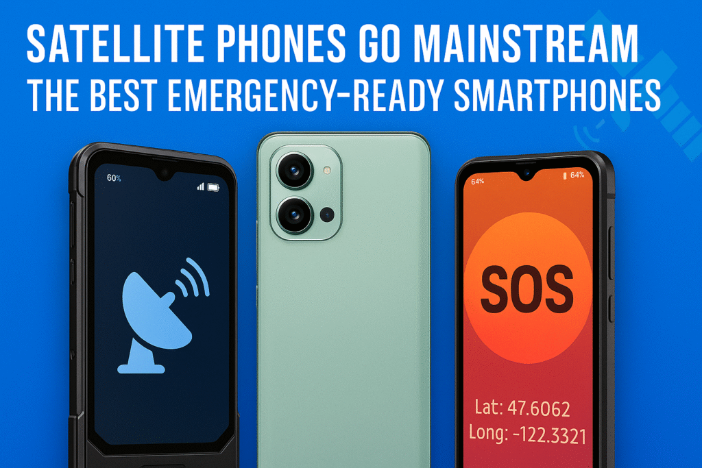 Satellite Phones Go Mainstream: The Best Emergency-Ready Smartphones