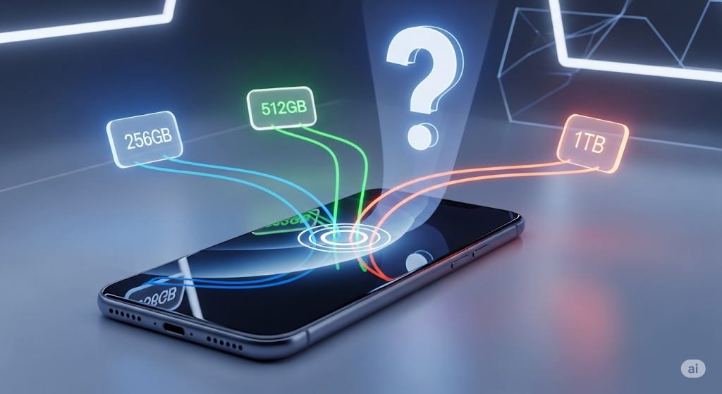 Smartphone Storage Guide: 256GB vs 512GB vs 1TB – Which Should You Pick?