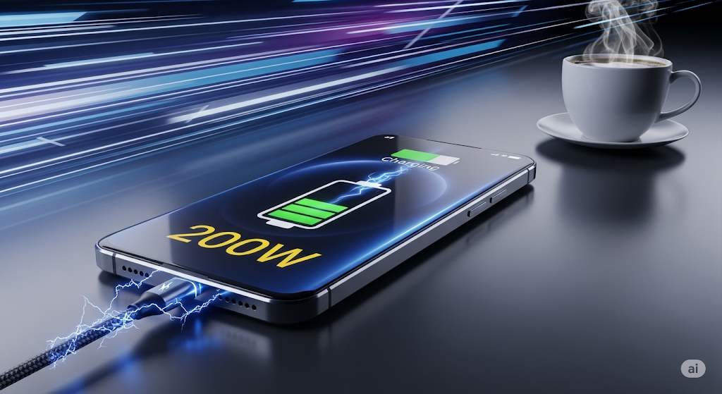 The 200W Charging Test: Which 2025 Phone Goes From 0-100% Before Your Coffee Gets Cold?