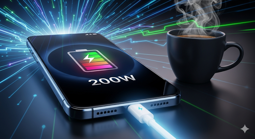 The 200W Charging Test: Which Phone Goes from 0-100% Before Your Coffee Gets Cold?
