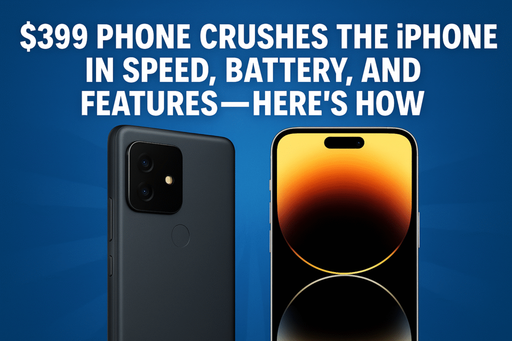 This $399 Phone Crushes the iPhone in Speed, Battery, and Features—Here’s How
