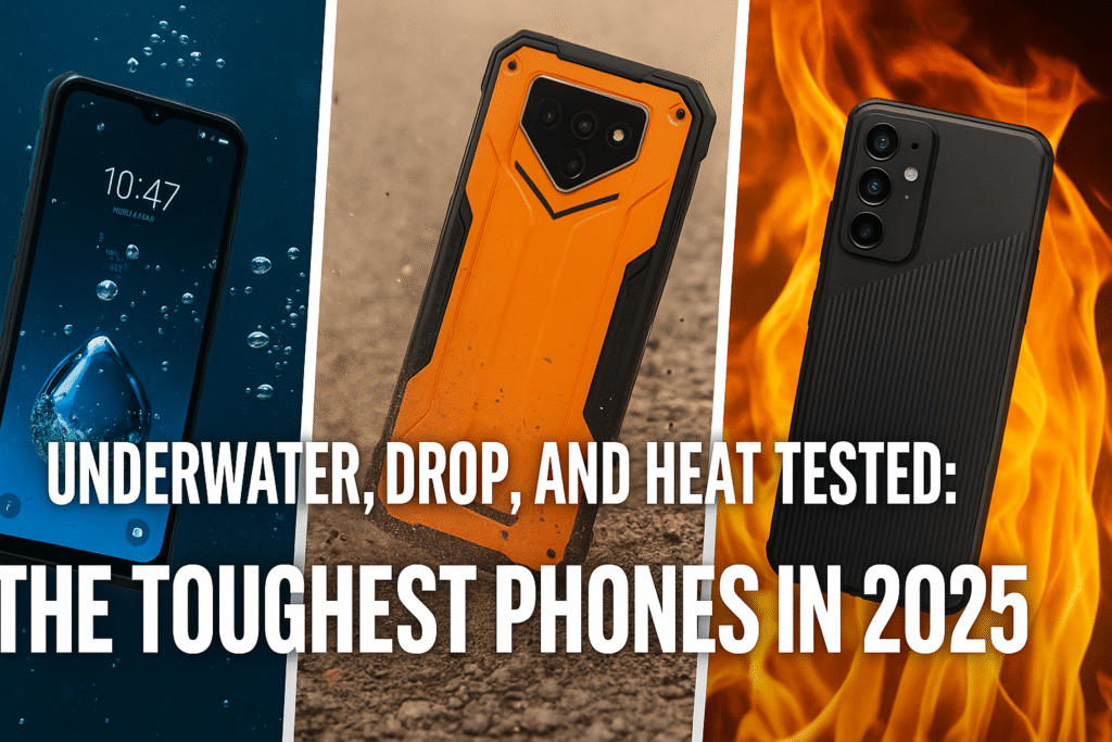 Underwater, Drop, and Heat Tested: The Toughest Phones in 2025