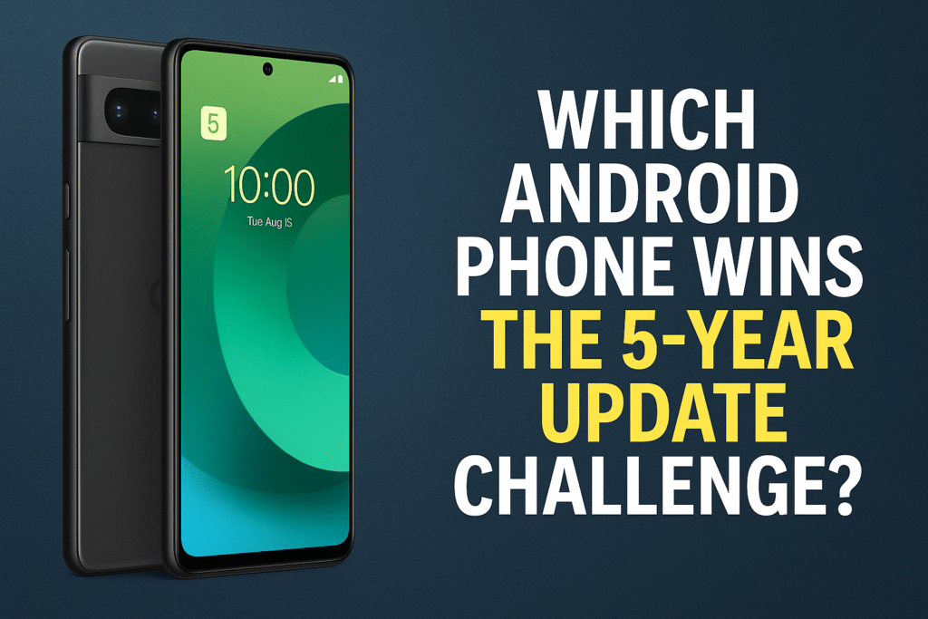 Which Android Phone Wins the 5-Year Update Challenge?