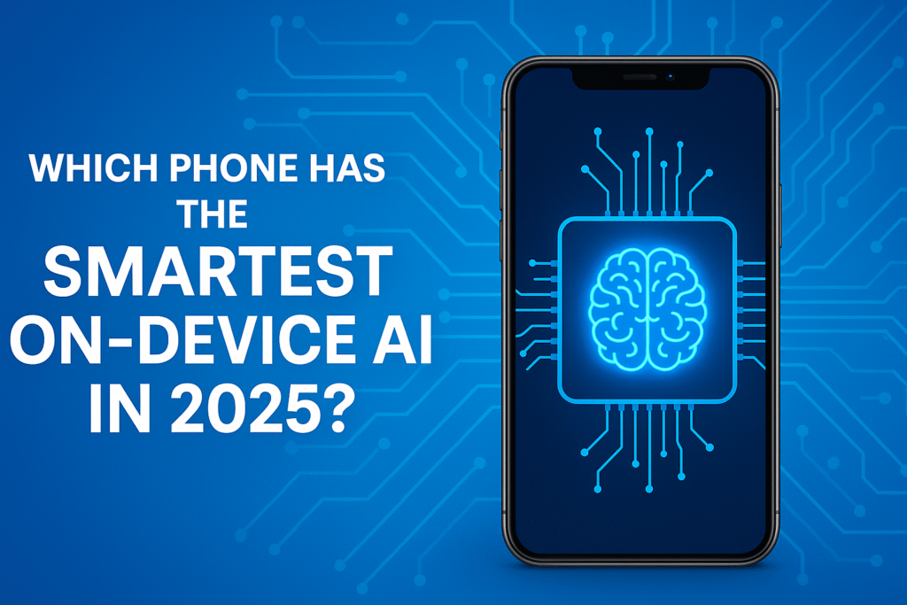 Which Phone Has the Smartest On‑Device AI in 2025?