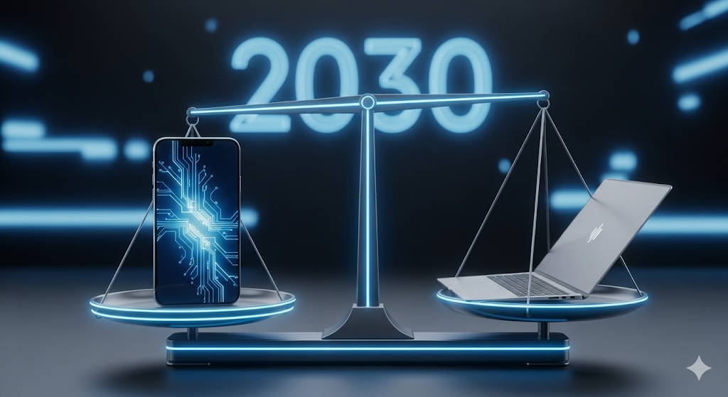 Will Smartphones Replace Laptops by 2030?