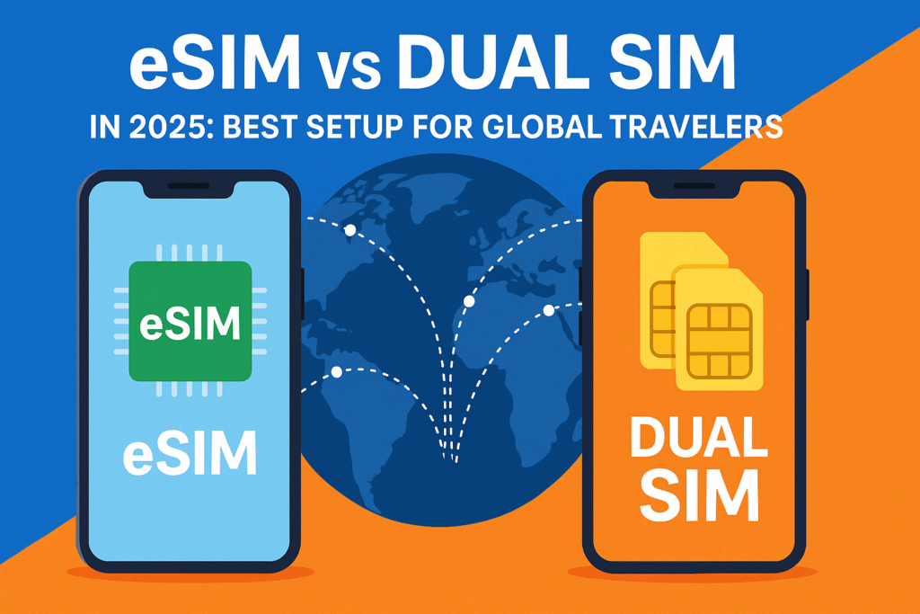 eSIM vs Dual SIM in 2025: Best Setup for Global Travelers