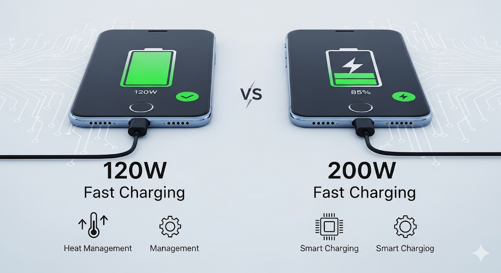 120W vs. 200W Fast Charging: The Surprising Truth About Battery Health