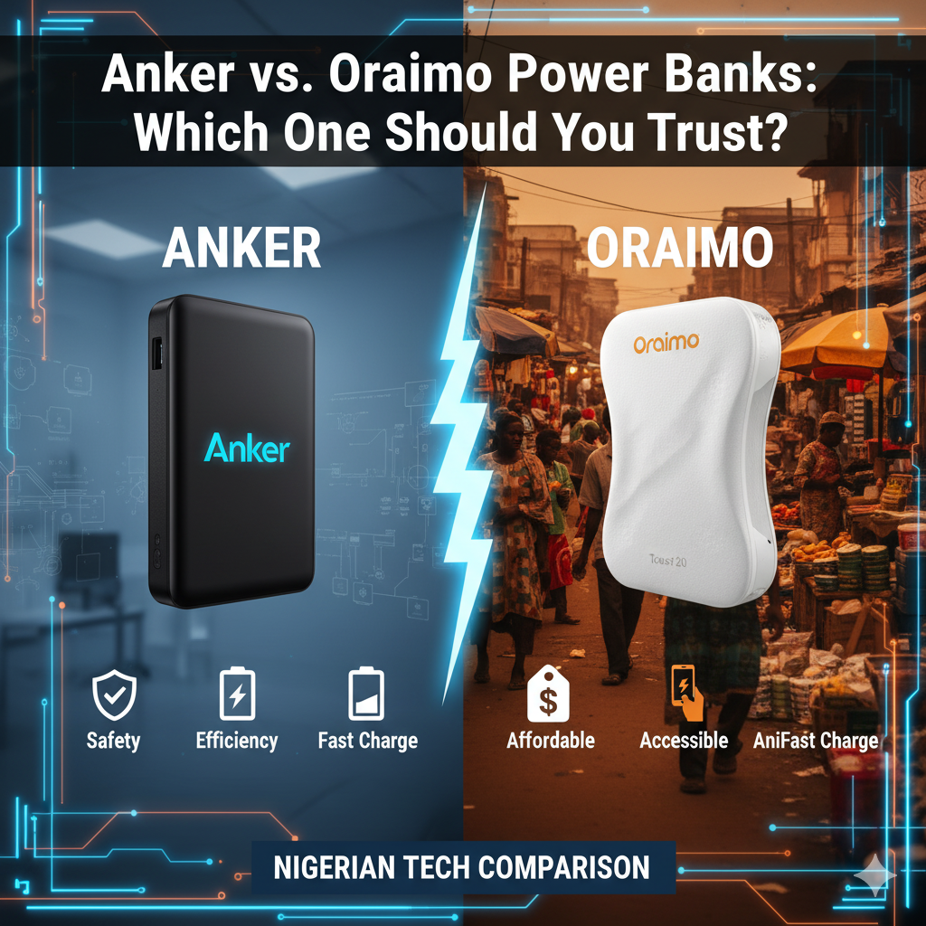 Anker vs. Oraimo Power Banks: Which One Should You Trust?
