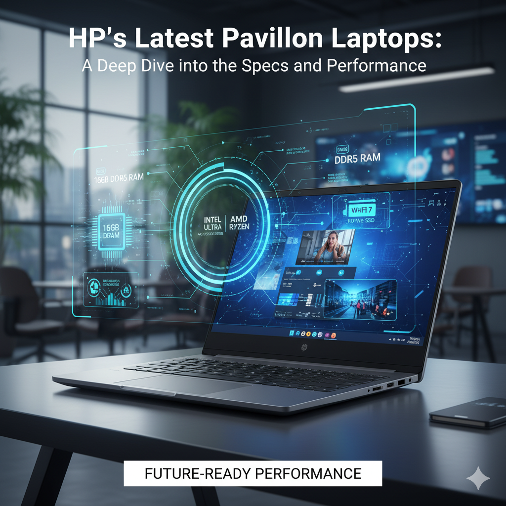 HP's Latest Pavilion Laptops: A Deep Dive into the Specs and Performance