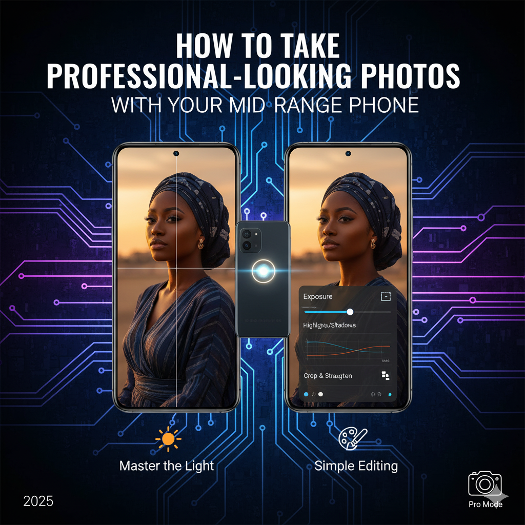 How to Take Professional-Looking Photos with Your Mid-Range Phone