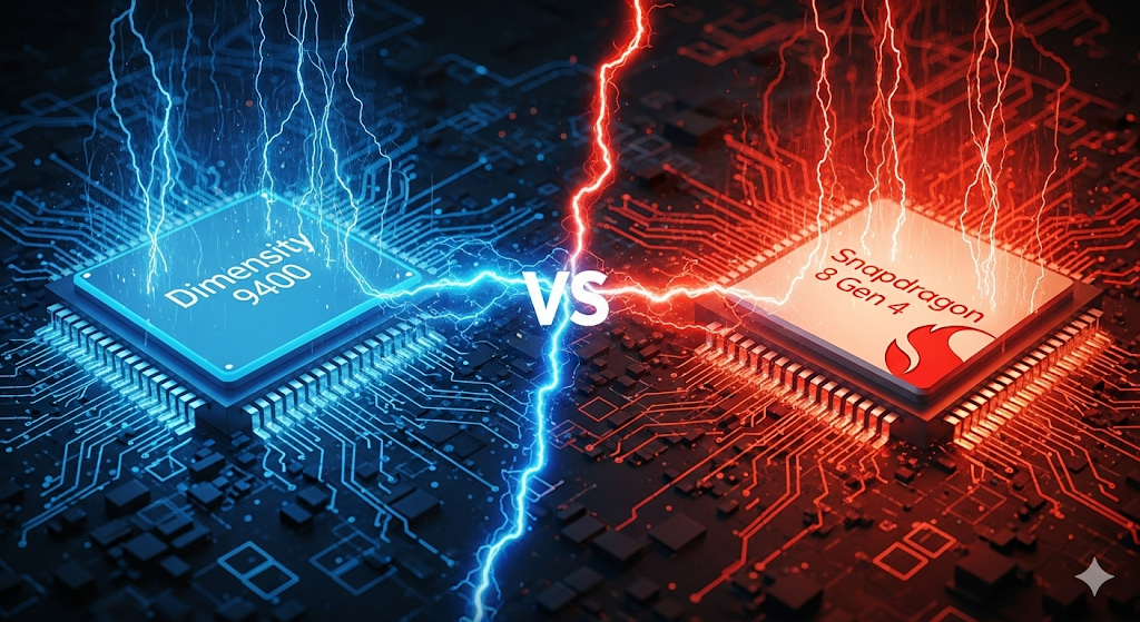 MediaTek Dimensity 9400 vs. Snapdragon 8 Gen 4: The Ultimate Chipset Battle