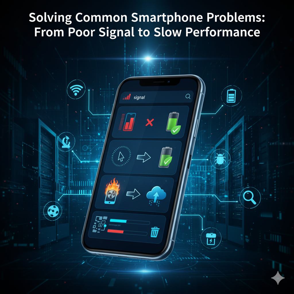Solving Common Smartphone Problems: From Poor Signal to Slow Performance