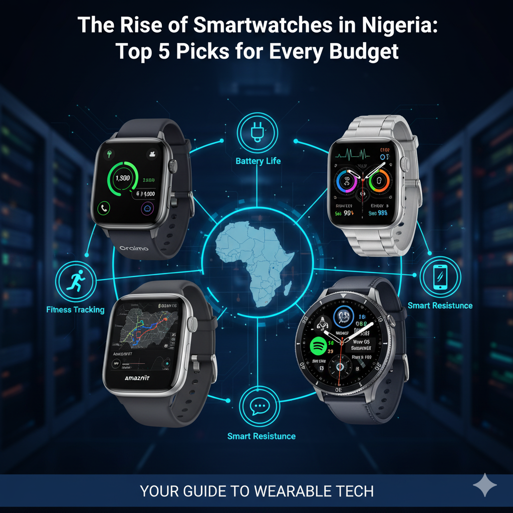 The Rise of Smartwatches in Nigeria: Top 5 Picks for Every Budget
