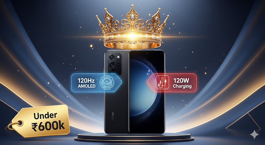 The Value King of 2025: This Phone Has a 120Hz AMOLED & 120W Charging for Under ₦600k