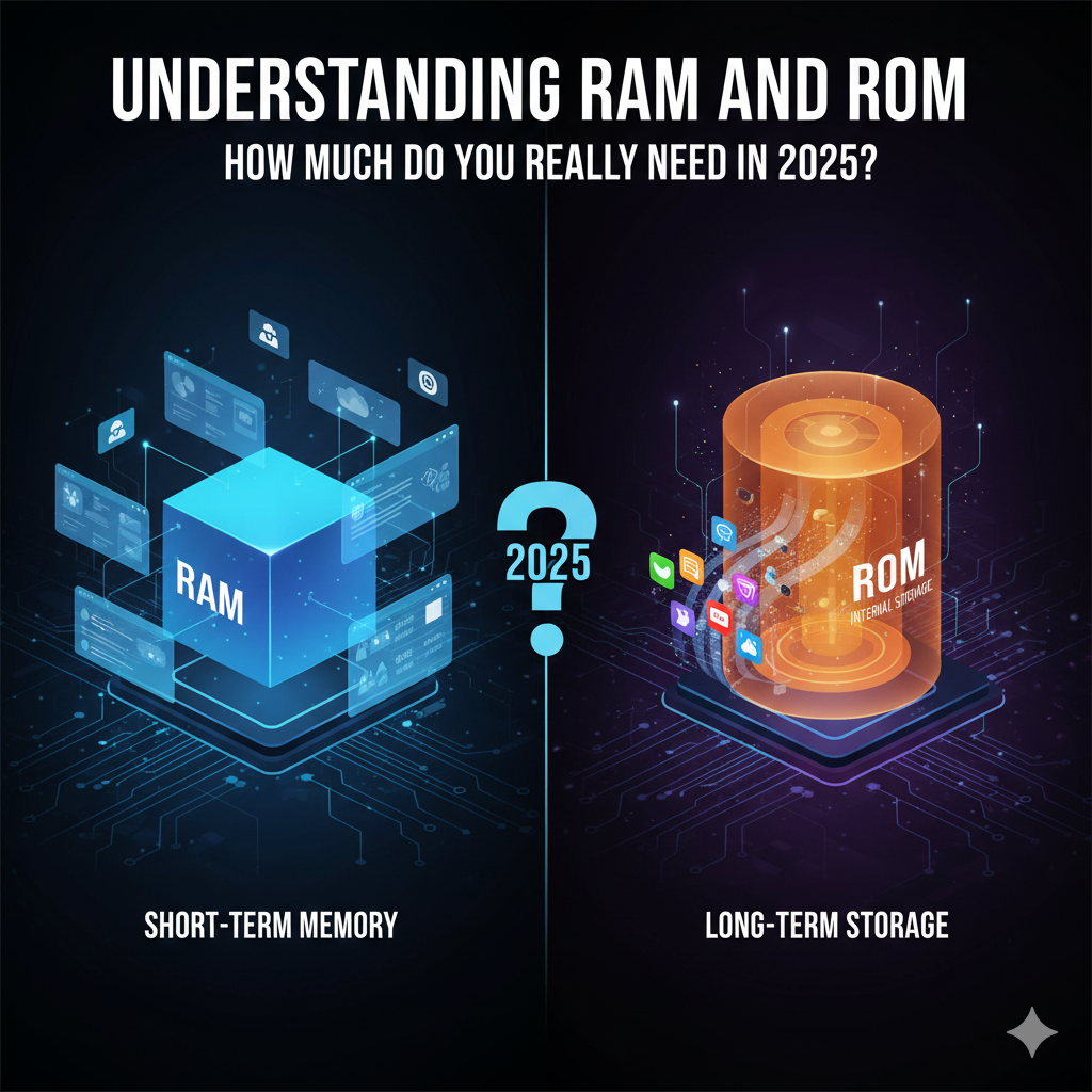 Understanding RAM and ROM: How Much Do You Really Need in 2025?