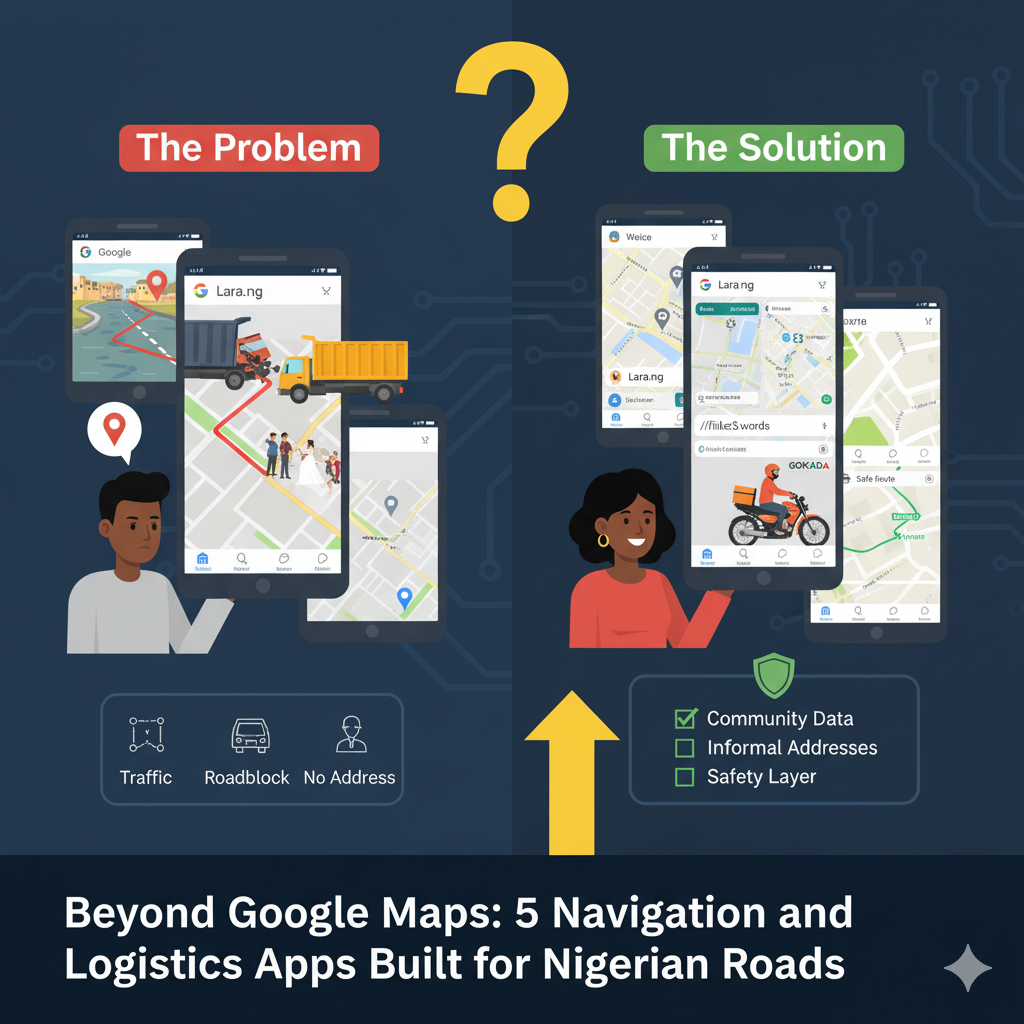 Beyond Google Maps: 5 Navigation and Logistics Apps Built for Nigerian Roads