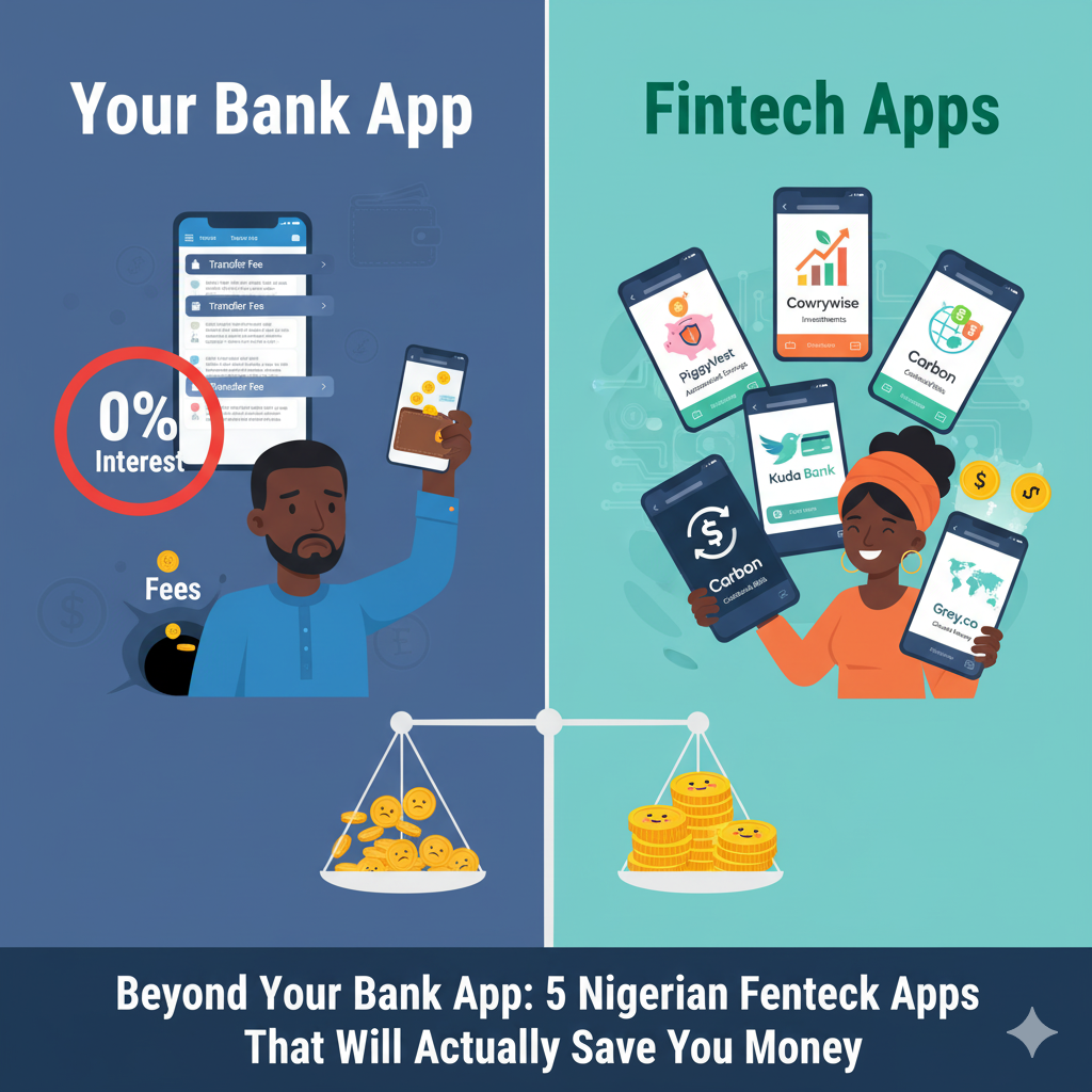 Beyond Your Bank App: 5 Nigerian Fintech Apps That Will Actually Save You Money