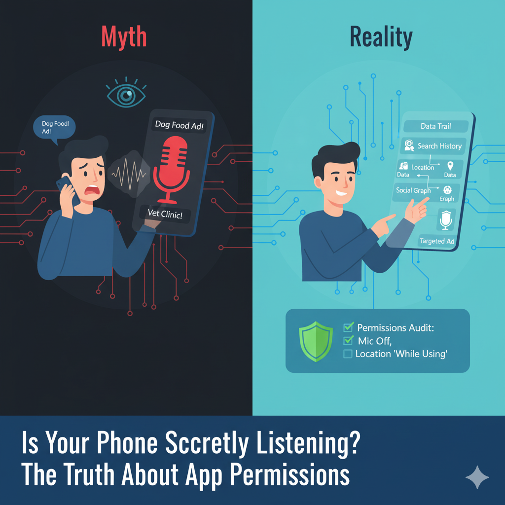 Is Your Phone Secretly Listening? The Truth About App Permissions