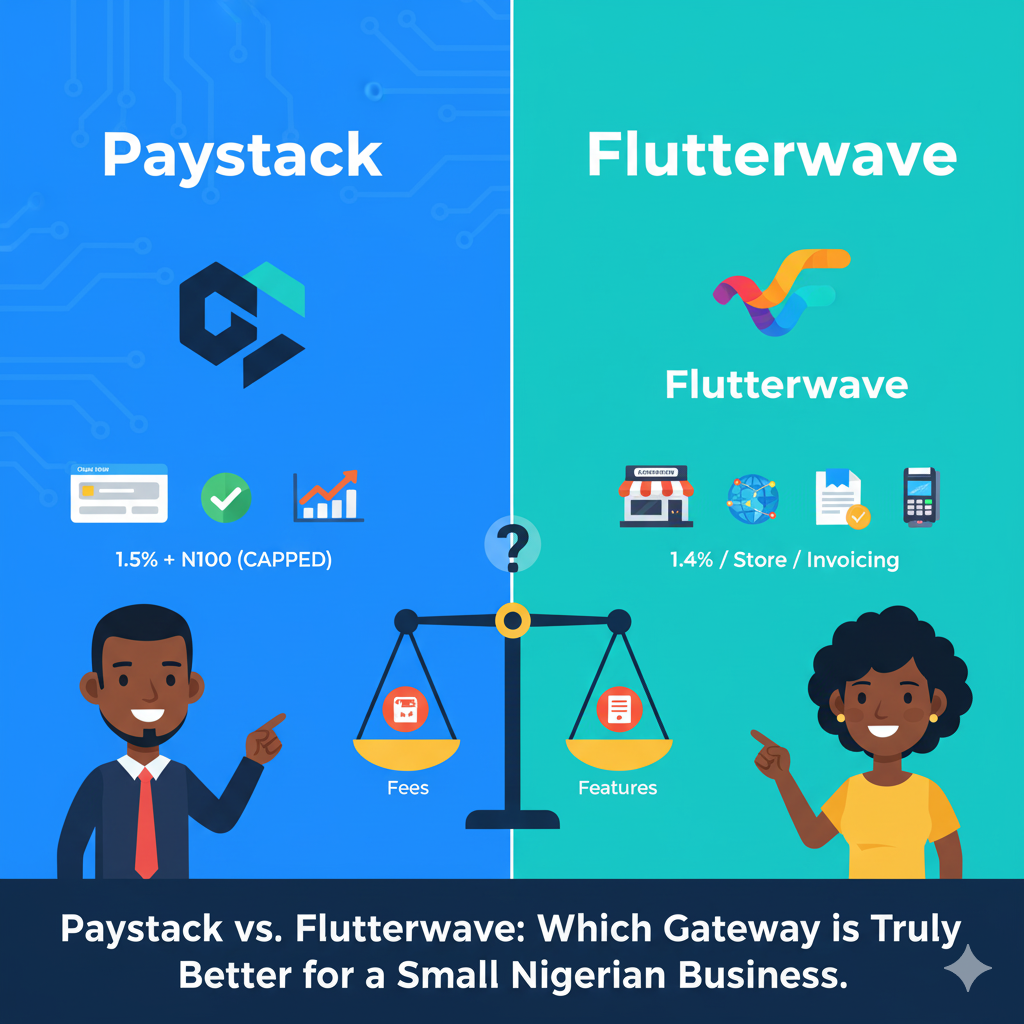 Paystack vs. Flutterwave: Which Gateway is Truly Better for a Small Nigerian Business?
