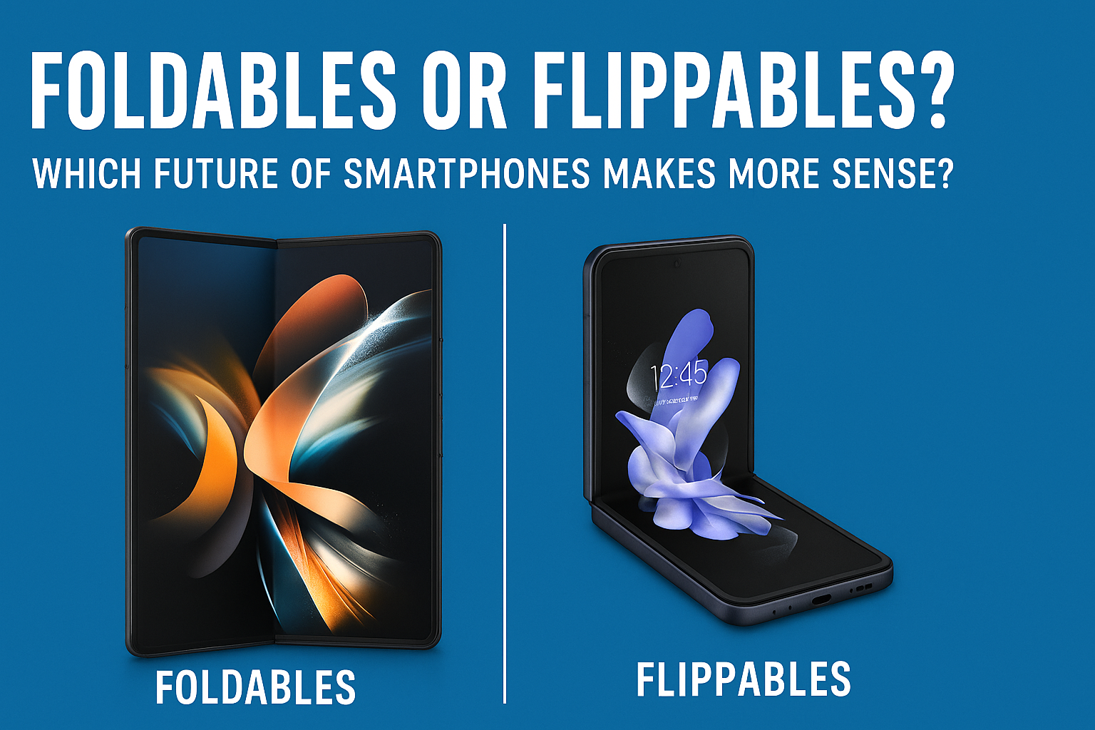Foldables or Flippables? Which Future of Smartphones Makes More Sense?