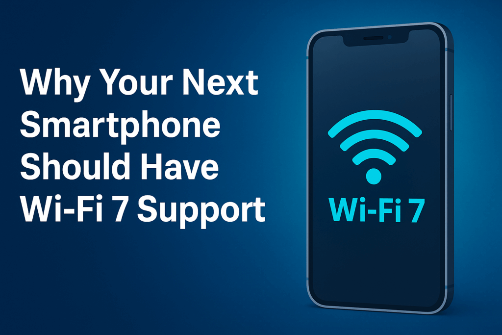Why Your Next Smartphone Should Have Wi-Fi 7 Support
