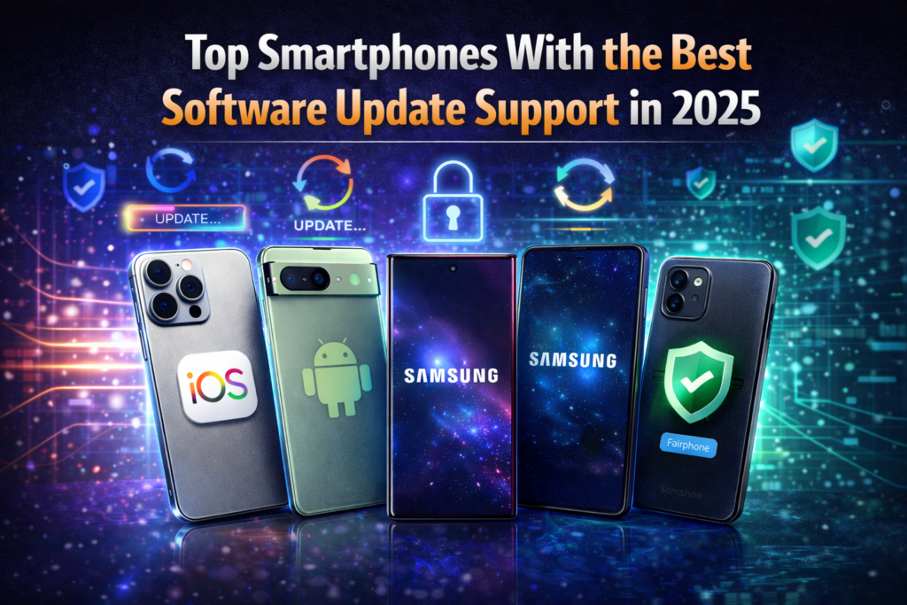 Top Smartphones With the Best Software Update Support in 2025