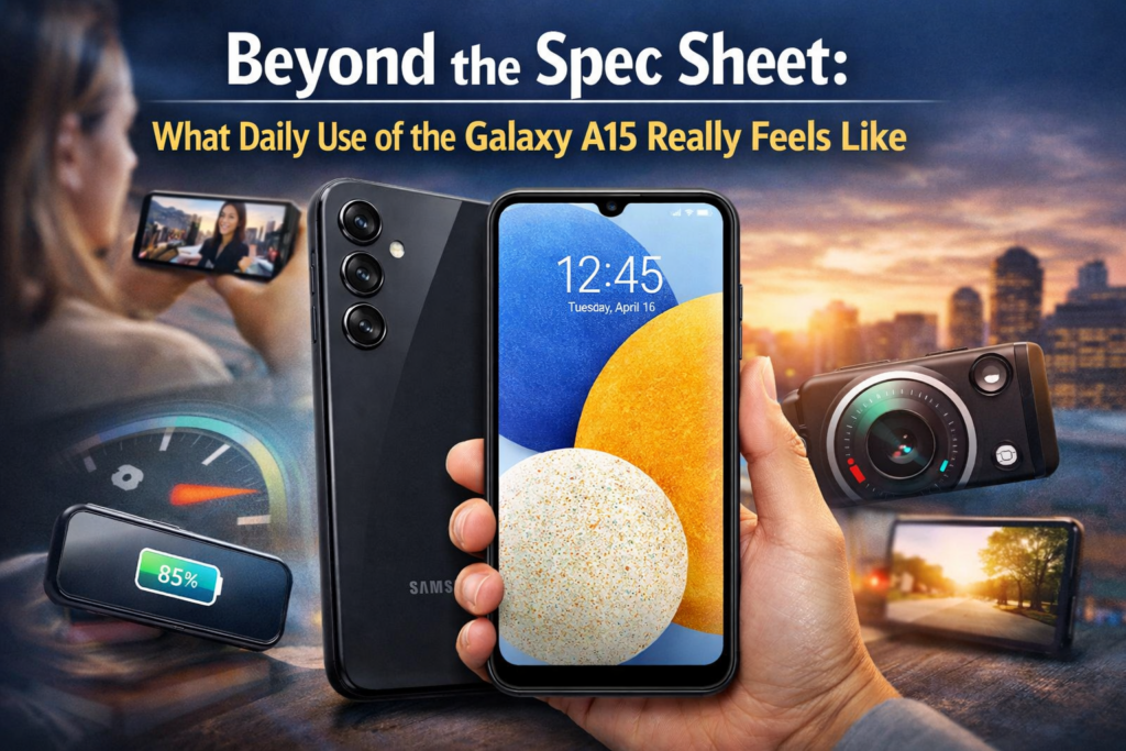Beyond the Spec Sheet: What Daily Use of the Galaxy A15 Really Feels Like