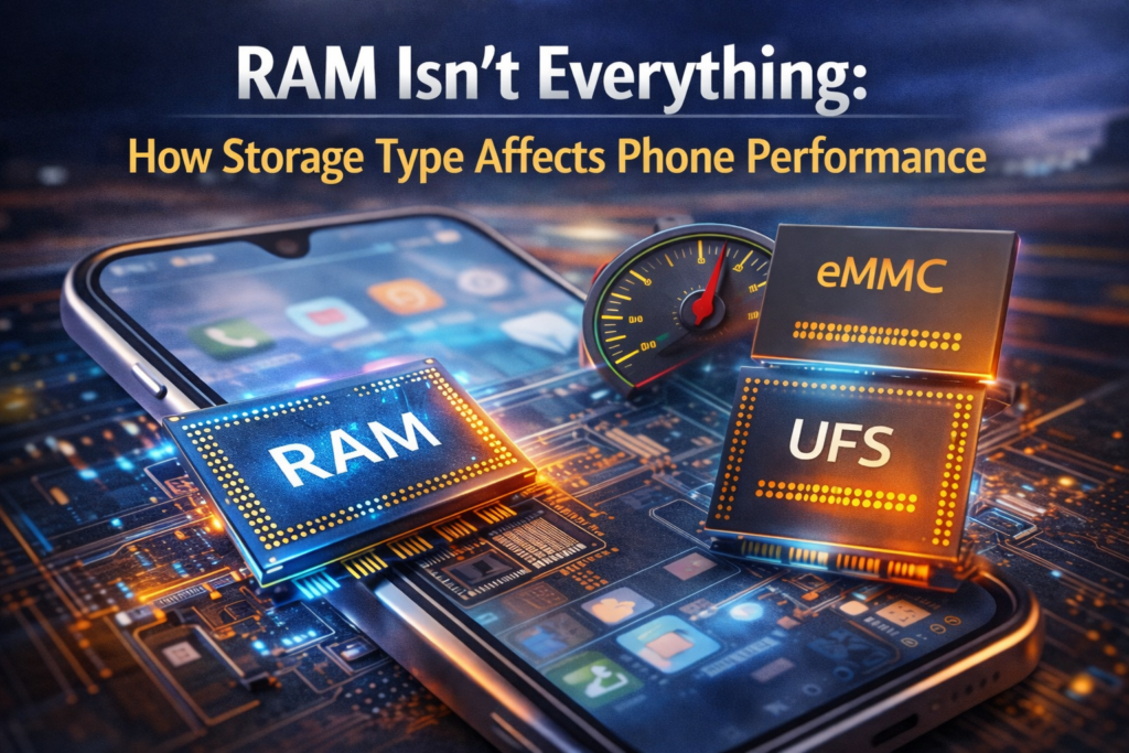 RAM Isn’t Everything: How Storage Type Affects Phone Performance