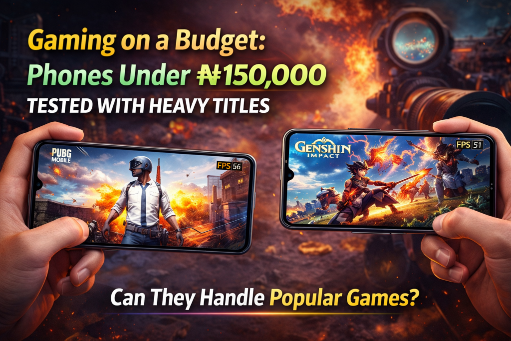 Gaming on a Budget: Phones Under ₦150,000 Tested With Heavy Titles